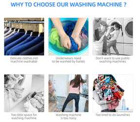 Miracle Mini™ Portable Eco Washing Machine 【70% OFF】