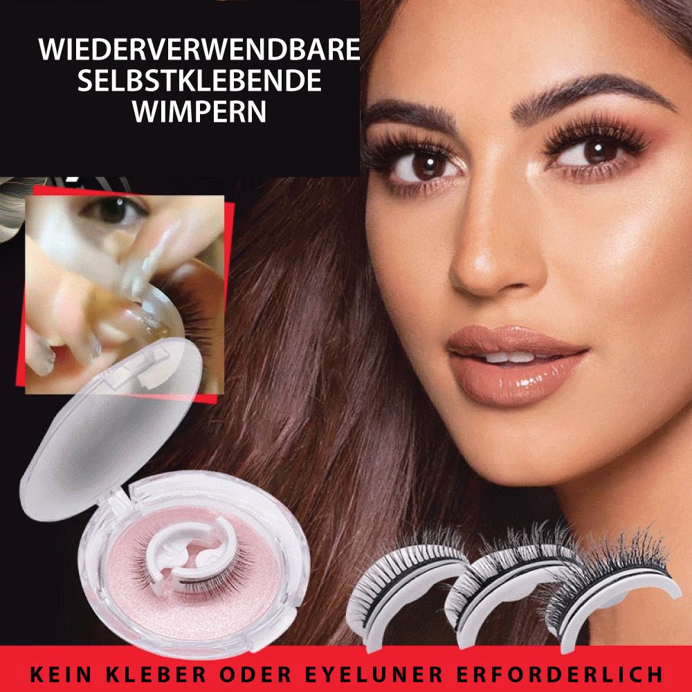 LashLicious - Wiederverwendbare selbstklebende Wimpern - [1+2 GRATIS!] - Frest